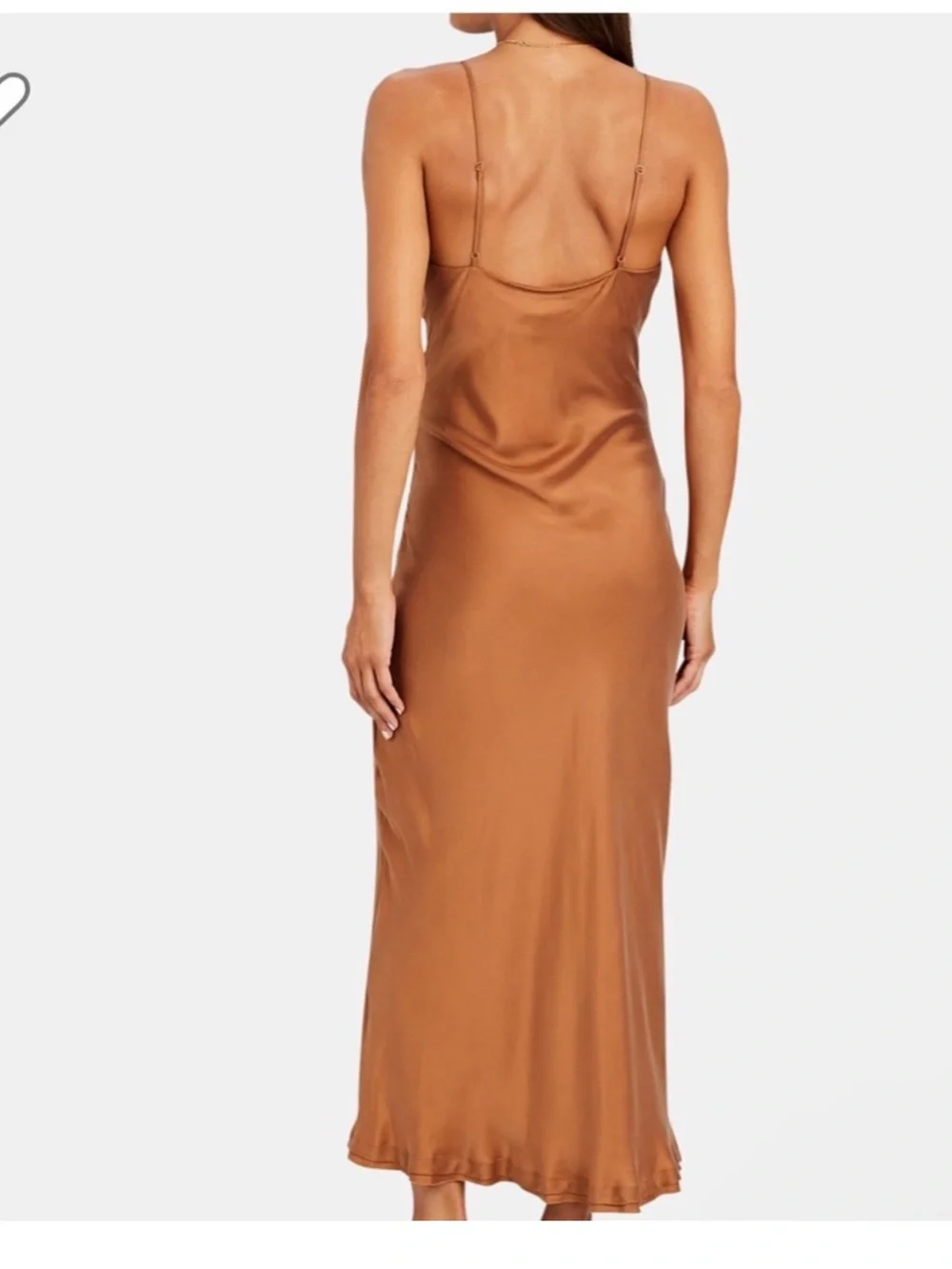 Jonathan Simkhai Tan Slip Midi Dress - Picture 2 of 2